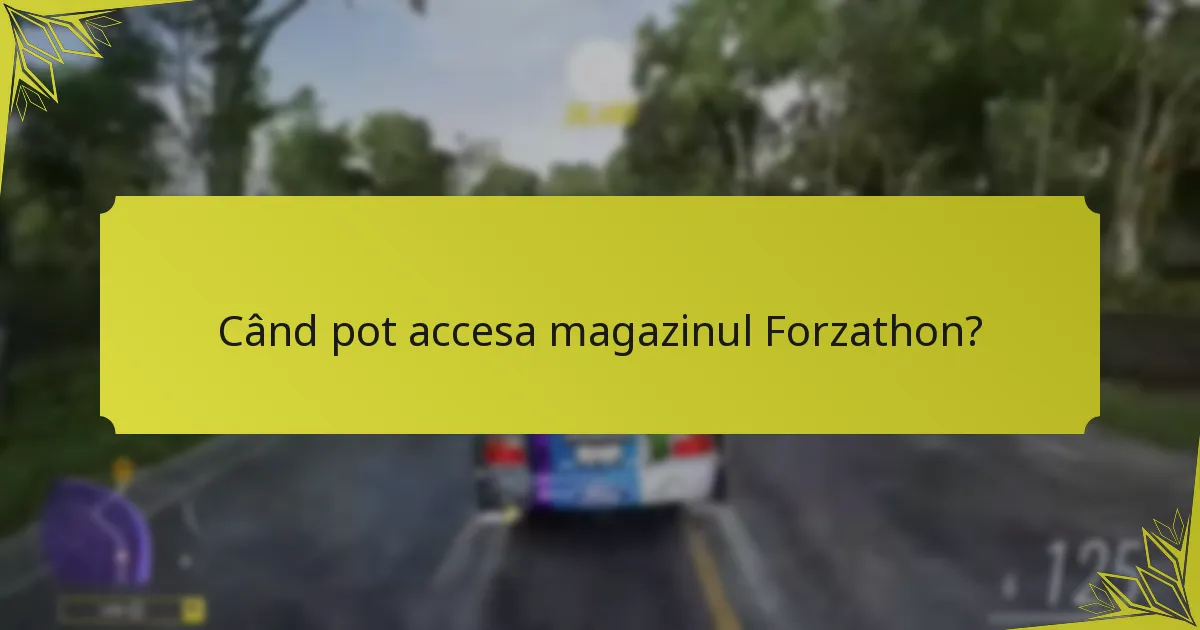 Cum pot răscumpăra articole din magazinul Forzathon?