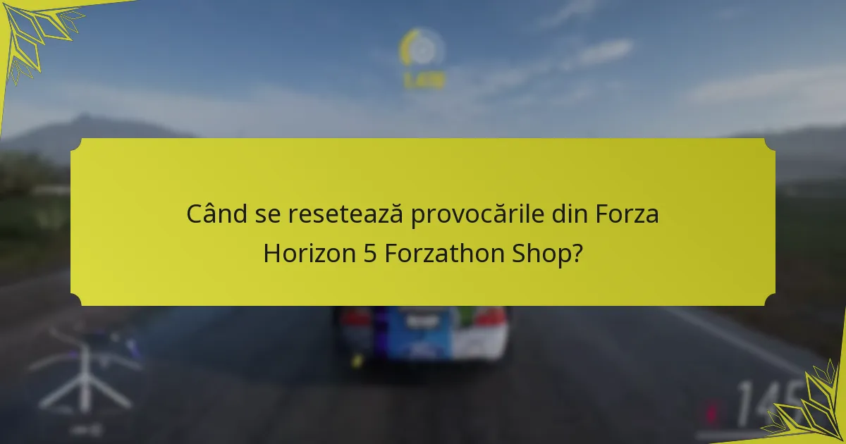 Care sunt nivelurile de recompense în Forza Horizon 5 Forzathon Shop?