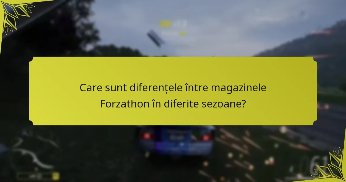 Cum funcționează distribuția recompenselor în magazinul Forzathon?