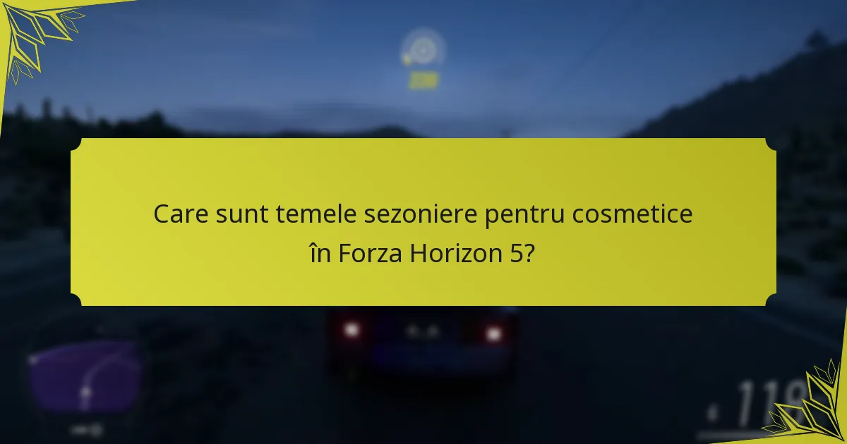 Cum pot jucătorii să deblocheze cosmetice în Forza Horizon 5?