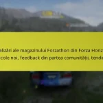 Actualizări ale magazinului Forzathon din Forza Horizon 5: articole noi, feedback din partea comunității, tendințe
