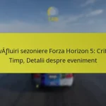 Dezvăluiri sezoniere Forza Horizon 5: Criterii, Timp, Detalii despre eveniment