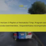 Forza Horizon 5 Playlist-ul Festivalului Timp: Program sezonier, Durata evenimentelor, Disponibilitatea recompenselor